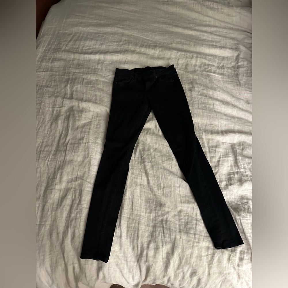 Joe’s Jeans black skinny w/ stretch jeans EUC